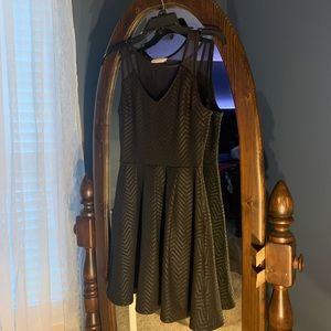 Dressup boutique black dress Lush label